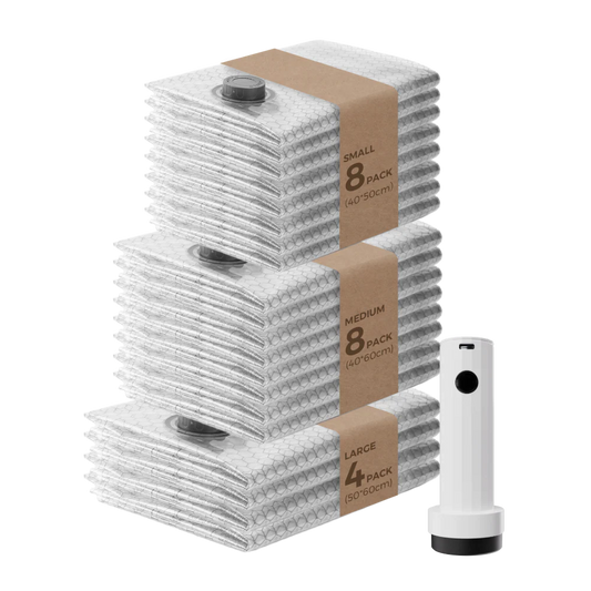 NANO BAG SET - 85% COMPRESSION IN JUST 8S
