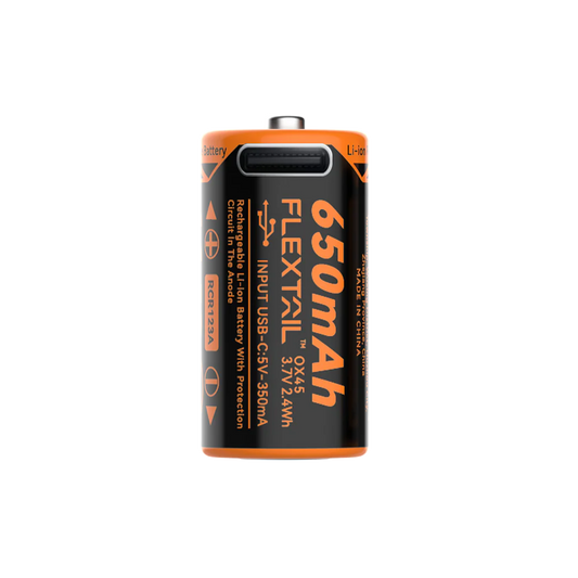 Zero Battery - Baterie Li-ion RCR123A reincarcabila