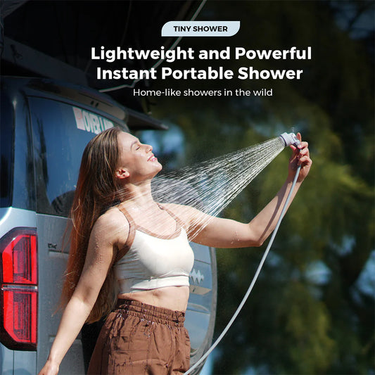 TINY SHOWER - Cel mai mic dus portabil instant din lume